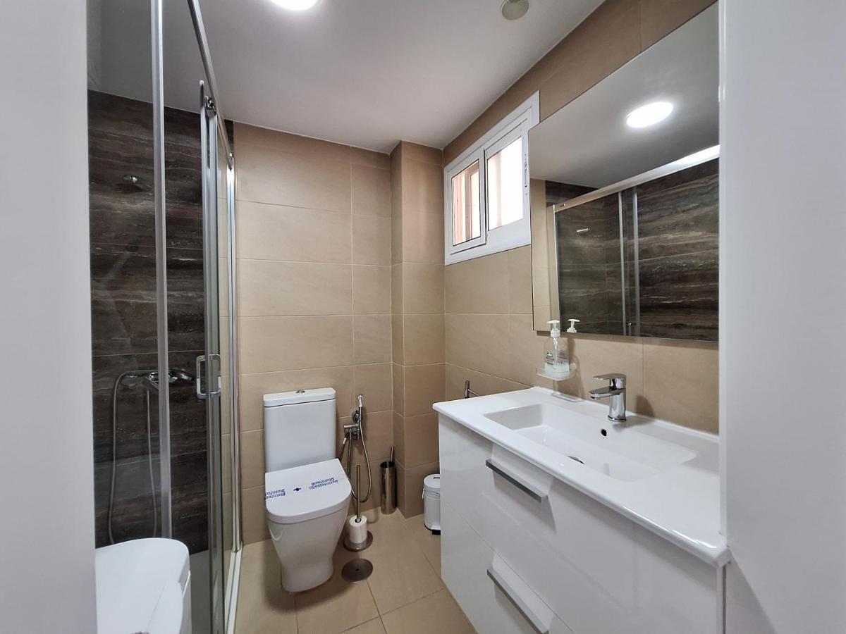 White And Quiet! Modern Apartment In San Agustin San Bartolome Bagian luar foto